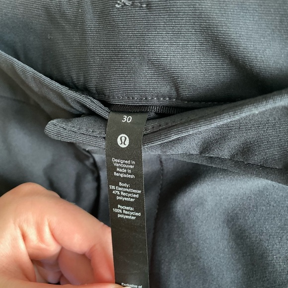 Lululemon Navy Men’s ABC Pant Trouser - Picture 6 of 7